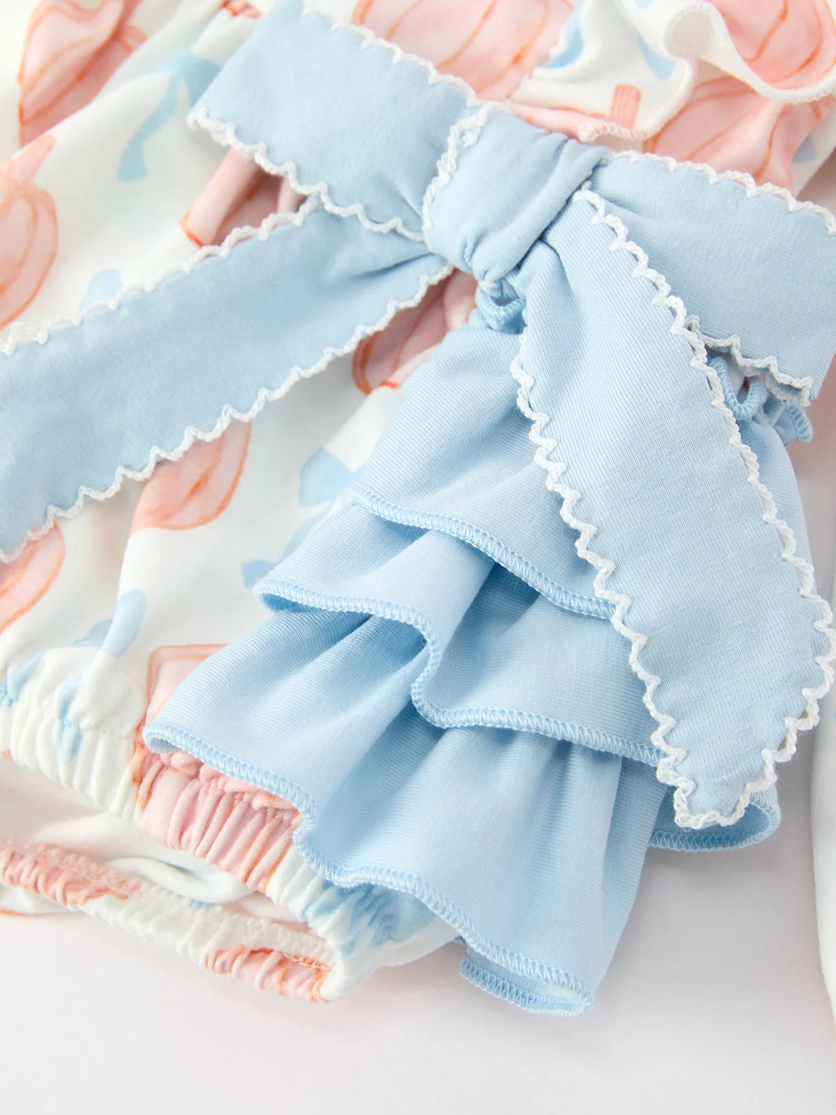 Pretty Pumpkins Ruffle Bubble