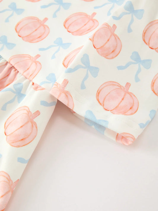 Pretty Pumpkins Twirl Dress