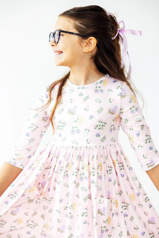 Precious Petals Pocket Twirl Dress