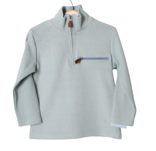 Millie Jay Kingston 1/4 Zip Pullover - Sage Green