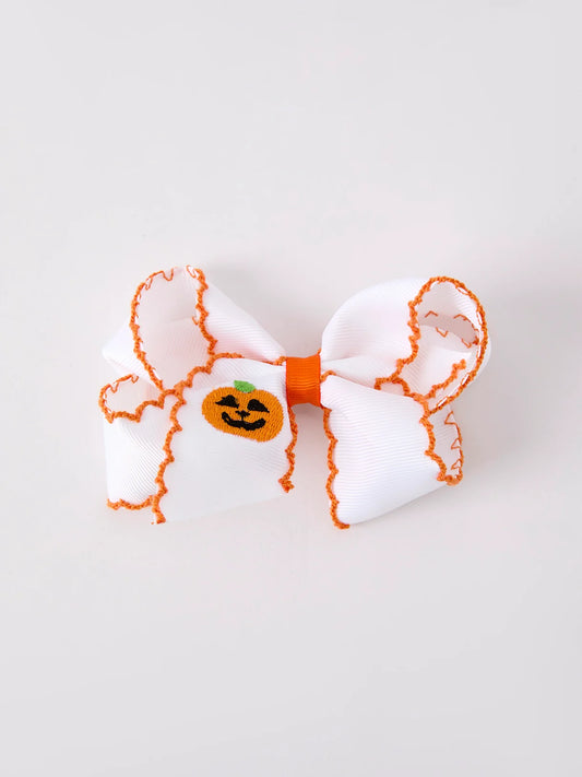 Halloween Pumpkin Bow
