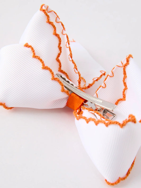 Halloween Pumpkin Bow