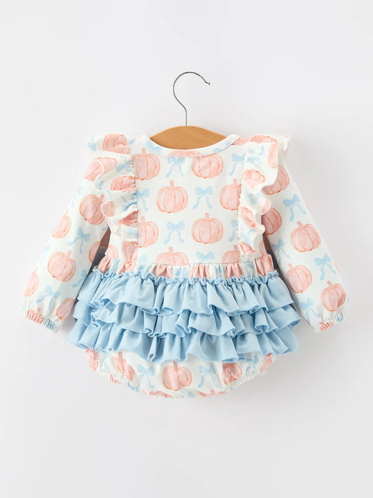 Pretty Pumpkins Ruffle Bubble