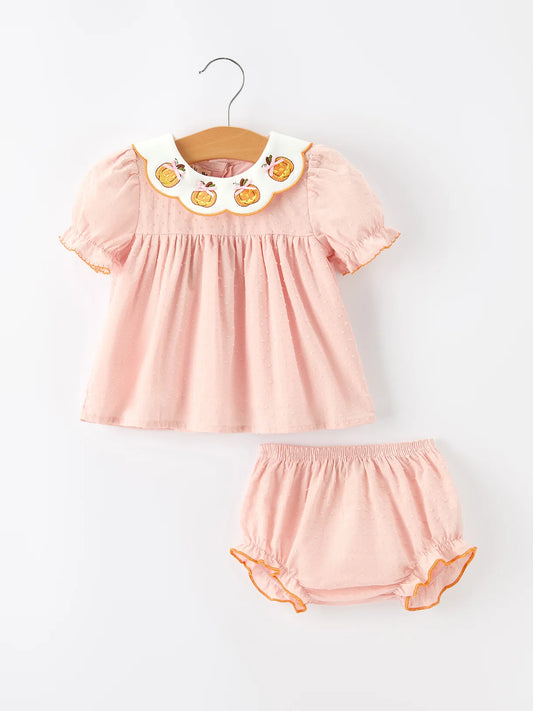 Girly Jack-o’-lantern Bloomer Set