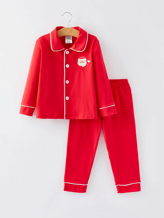 Boys Christmas Santa Pajama Set