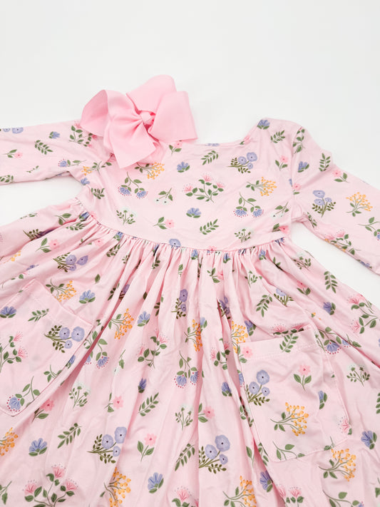 Precious Petals Pocket Twirl Dress