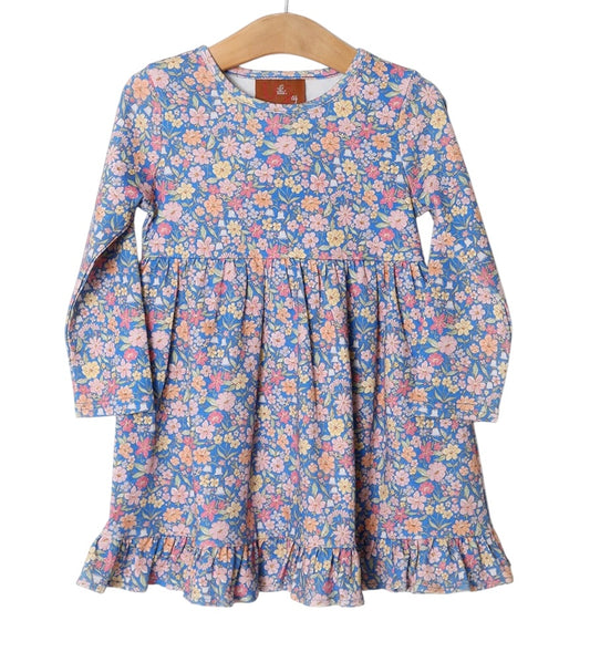 Millie Jay Bluebell Cottage Long Sleeve Dress