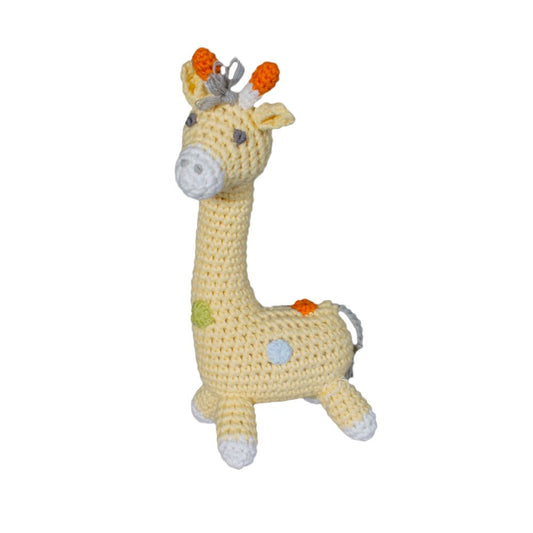Hand-Crochet Rattle 6”