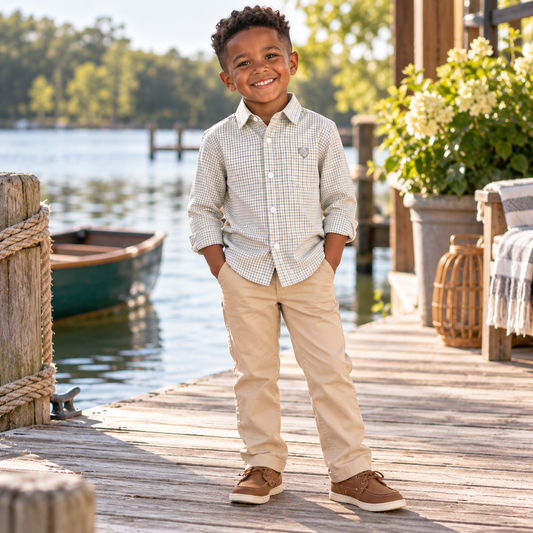 Millie Jay Boys Button Down